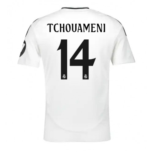 Real Madrid Aurelien Tchouameni #14 Domaci Dres 2024-25 Kratak Rukav